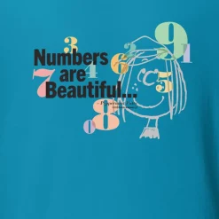 Fashion Peppermint Patty Numbers are Beautiful Adult T-Shirt Peppermint Patty | T-Shirts