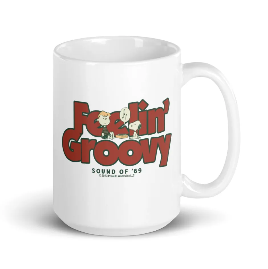 Discount Schroeder Feelin Groovy Mug Snoopy | Schroeder