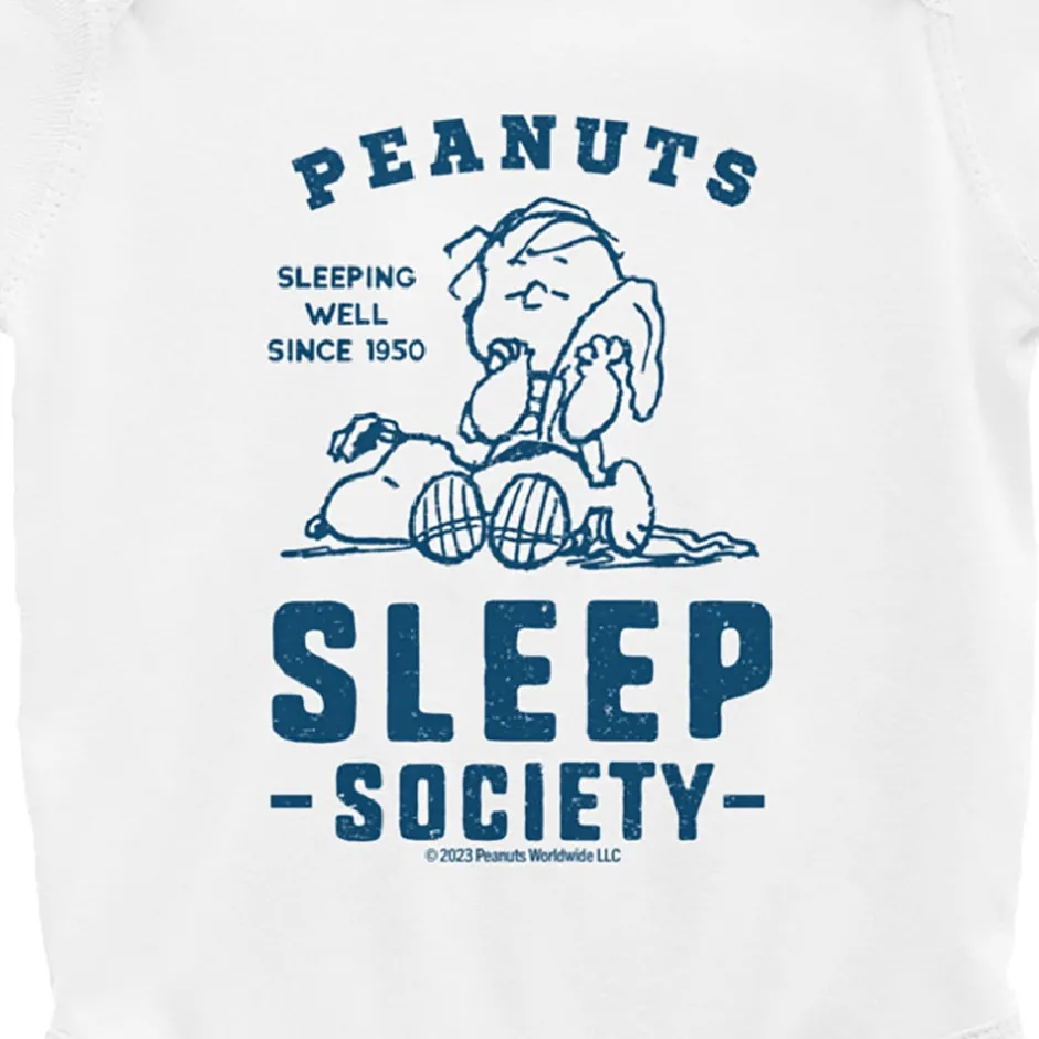 New Sleep Society Baby Bodysuit Kids Snoopy | Linus Van Pelt
