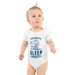 New Sleep Society Baby Bodysuit Kids Snoopy | Linus Van Pelt