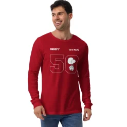 Online Snoopy 50 Adult Long Sleeve T-Shirt Snoopy | Long Sleeve T-Shirts