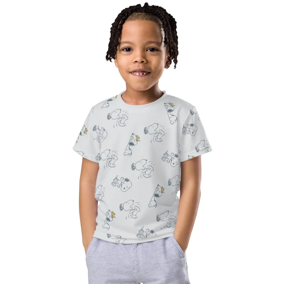 Fashion Snoopy and Woodstock Kids T-Shirt Kids Woodstock | Snoopy