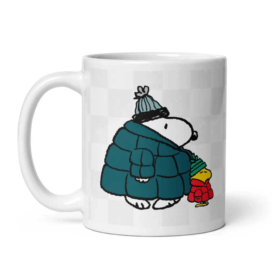 New Snoopy and Woodstock Puffer Mug Woodstock | Snoopy