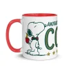 New Snoopy Another Cocoa Please Two Tone Mug Snoopy | Mugs