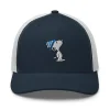 Clearance Snoopy Badge Trucker Hat Snoopy | Hats & Beanies