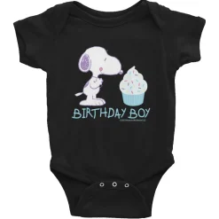 Online Snoopy Birthday Boy Baby Bodysuit Kids Snoopy | Baby & Kids