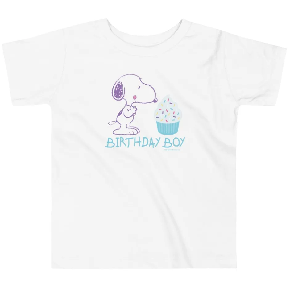 Clearance Snoopy Birthday Boy Toddler Tee Kids Snoopy | T-Shirts