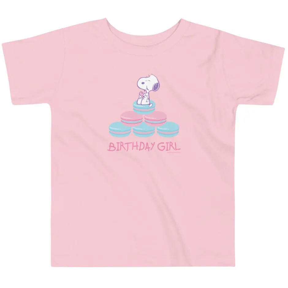Outlet Snoopy Birthday Girl Toddler Tee Kids Snoopy | Baby & Kids