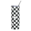 Fashion Snoopy Checkered Skinny Tumbler Snoopy | Tumblers