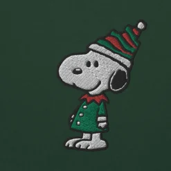 Discount Snoopy Elf Embroidered Adult Crewneck Snoopy | Hoodies & Sweatshirts