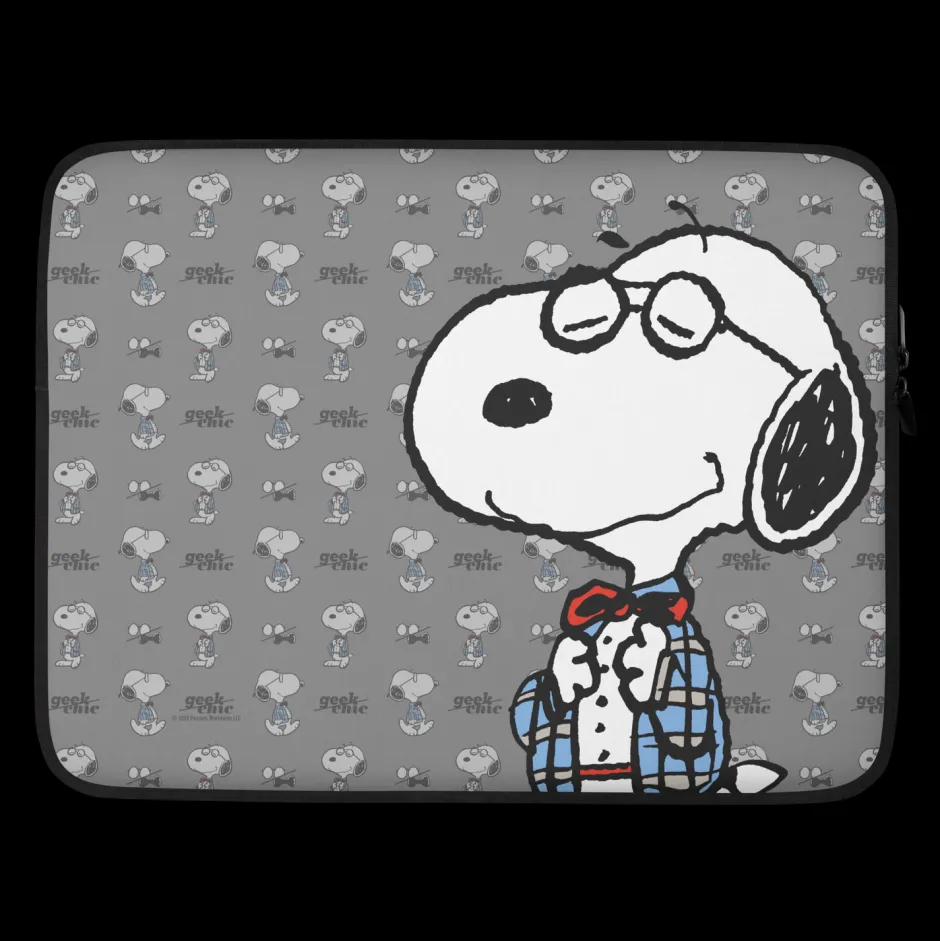 New Snoopy Geek Chic Pattern Laptop Sleeve Snoopy | Tech Accessories