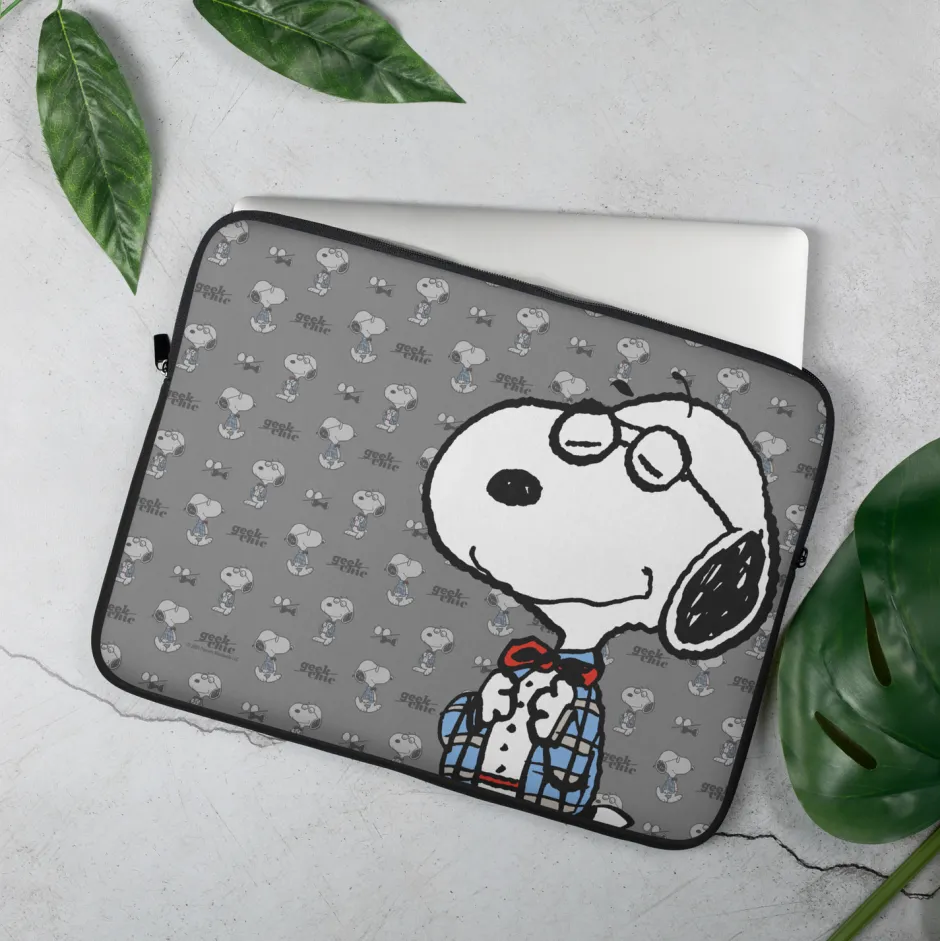 New Snoopy Geek Chic Pattern Laptop Sleeve Snoopy | Tech Accessories