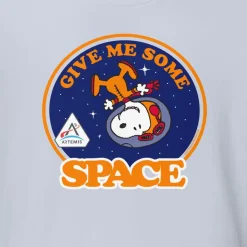 Fashion Snoopy Give Me Some Space Adult T-Shirt Snoopy | T-Shirts