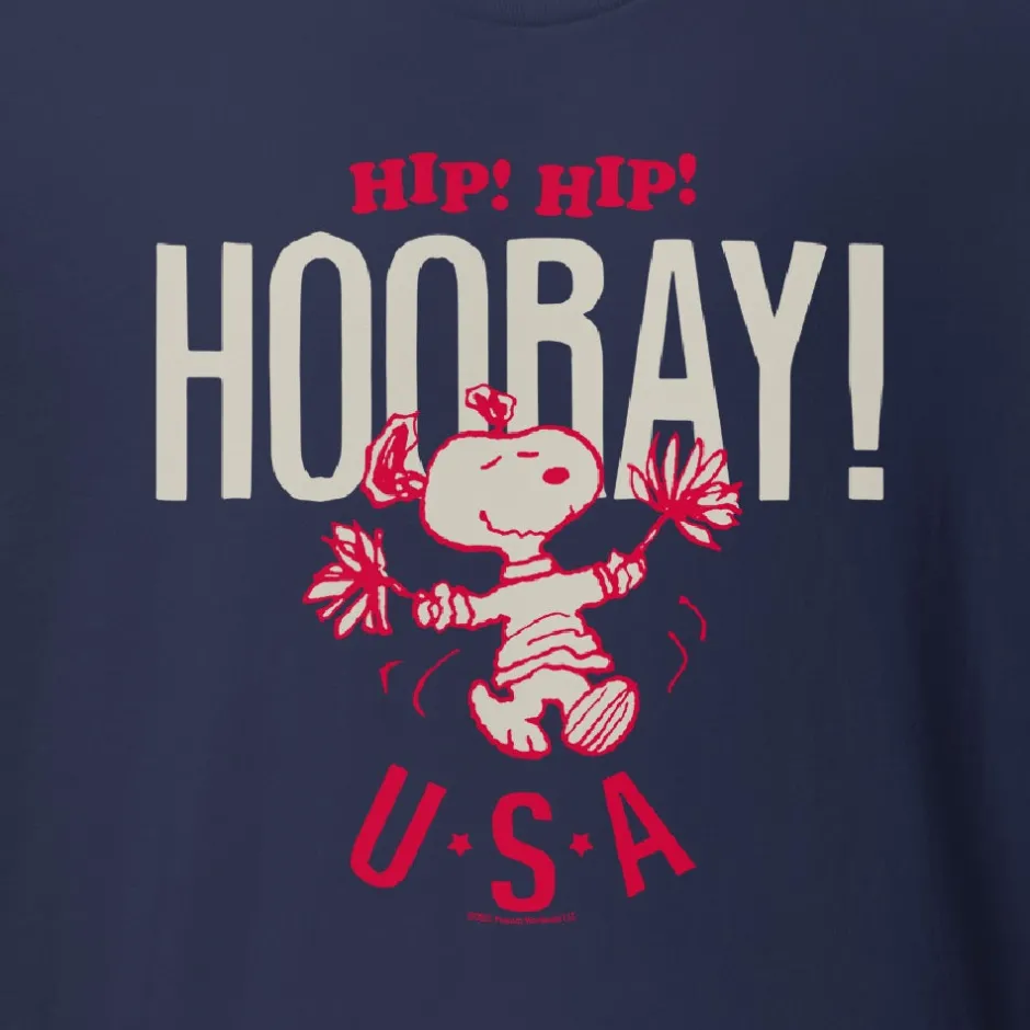 Online Snoopy Hip Hip Hooray Adult T-Shirt Snoopy | T-Shirts