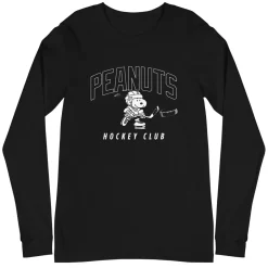 Online Snoopy Hockey Club Long Sleeve T-Shirt Snoopy | Long Sleeve T-Shirts