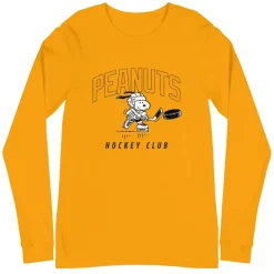 Online Snoopy Hockey Club Long Sleeve T-Shirt Snoopy | Long Sleeve T-Shirts