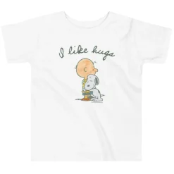Online Snoopy I Like Hugs Toddler T-Shirt Kids Snoopy | Charlie Brown