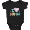 New Snoopy I Love Hugs Baby Bodysuit Kids Snoopy | Baby & Kids