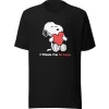 Online Snoopy I Think I'm In Love Adult T-Shirt Snoopy | T-Shirts