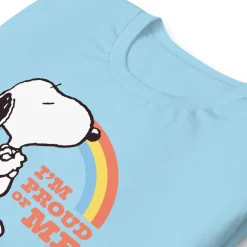 Online Snoopy I'm Proud of Me Adult T-Shirt Snoopy | T-Shirts