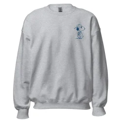 Fashion Snoopy Joe Cool Embroidered Adult Sweatshirt Snoopy | Joe Cool