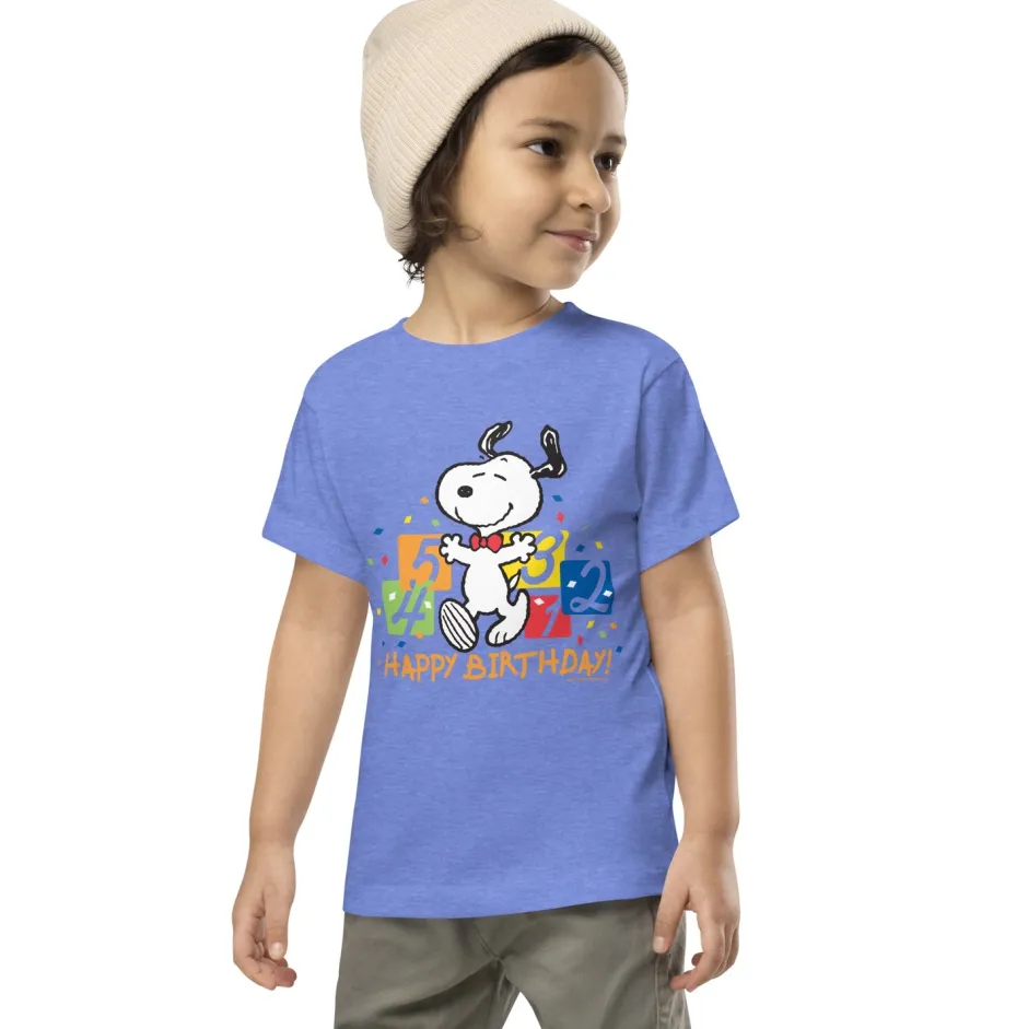 Clearance Snoopy Numbers Toddler Tee Kids Snoopy | T-Shirts