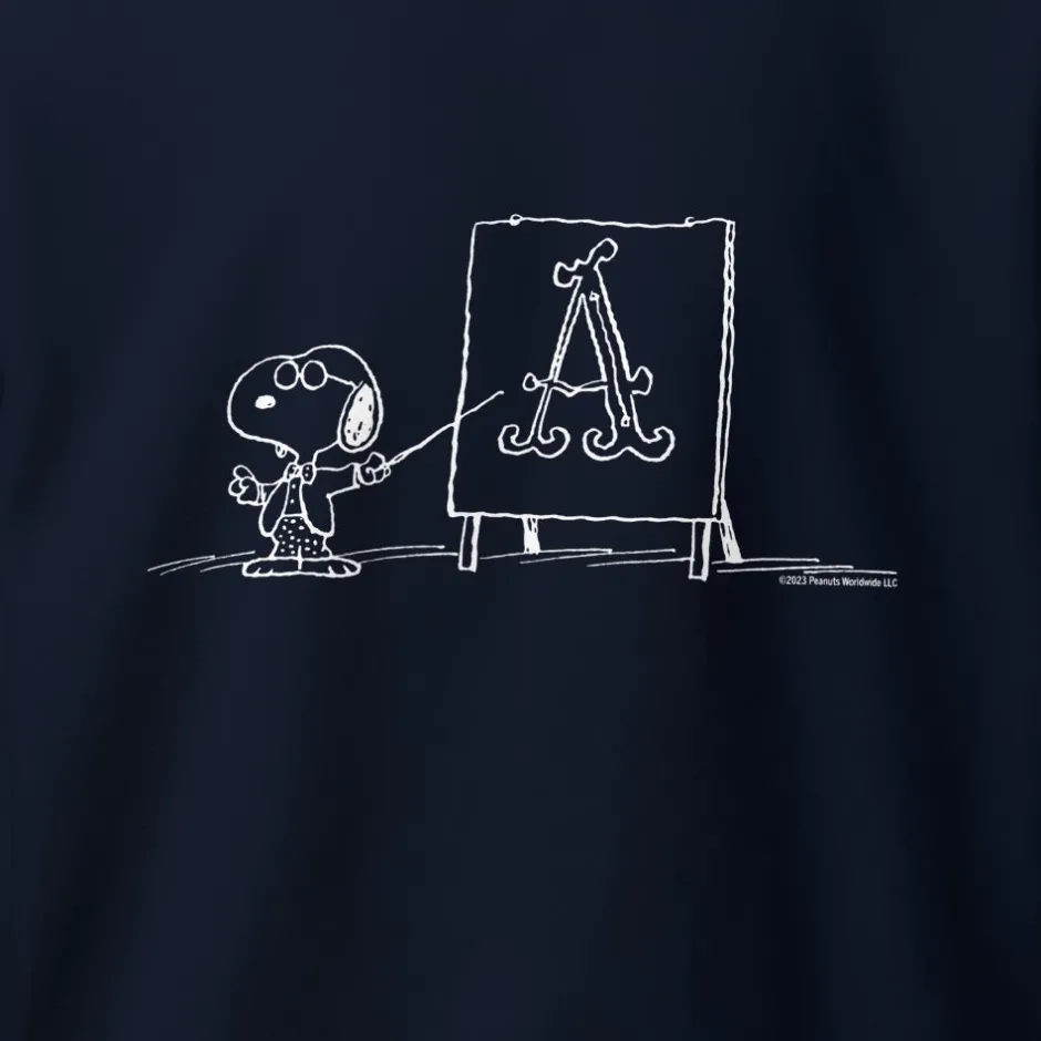 Discount Snoopy Professor Snoopy Adult Sweatshirt Snoopy | Hoodies & Sweatshirts