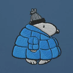 Discount Snoopy Puffer Embroidered Adult Crewneck Snoopy | Hoodies & Sweatshirts