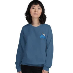 Discount Snoopy Puffer Embroidered Adult Crewneck Snoopy | Hoodies & Sweatshirts