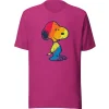 New Snoopy Rainbow Colored Adult T-Shirt Snoopy | T-Shirts