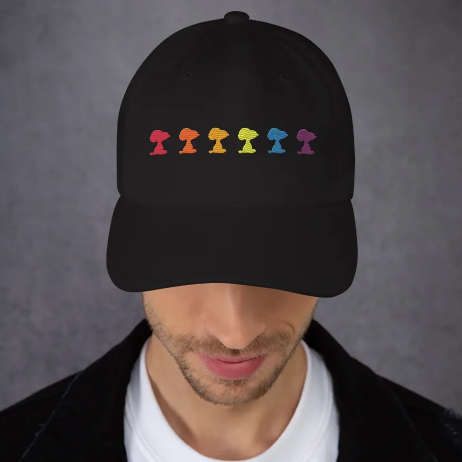 Clearance Snoopy Rainbow Dad Hat Snoopy | Hats & Beanies