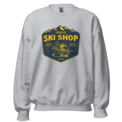 Outlet Snoopy Ski Shop Adult Sweatshirt Snoopy | Hoodies & Sweatshirts