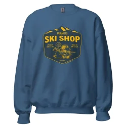 Outlet Snoopy Ski Shop Adult Sweatshirt Snoopy | Hoodies & Sweatshirts