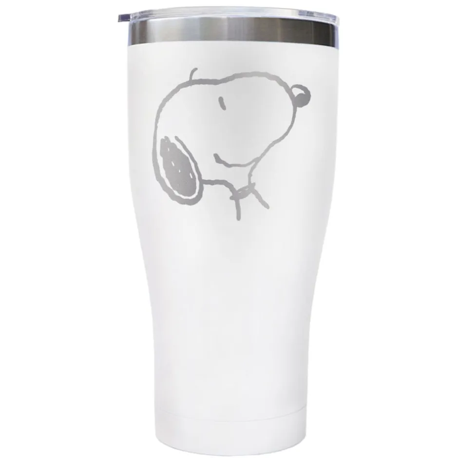 Online Snoopy Smile Laser Engraved Tumbler Snoopy | Tumblers