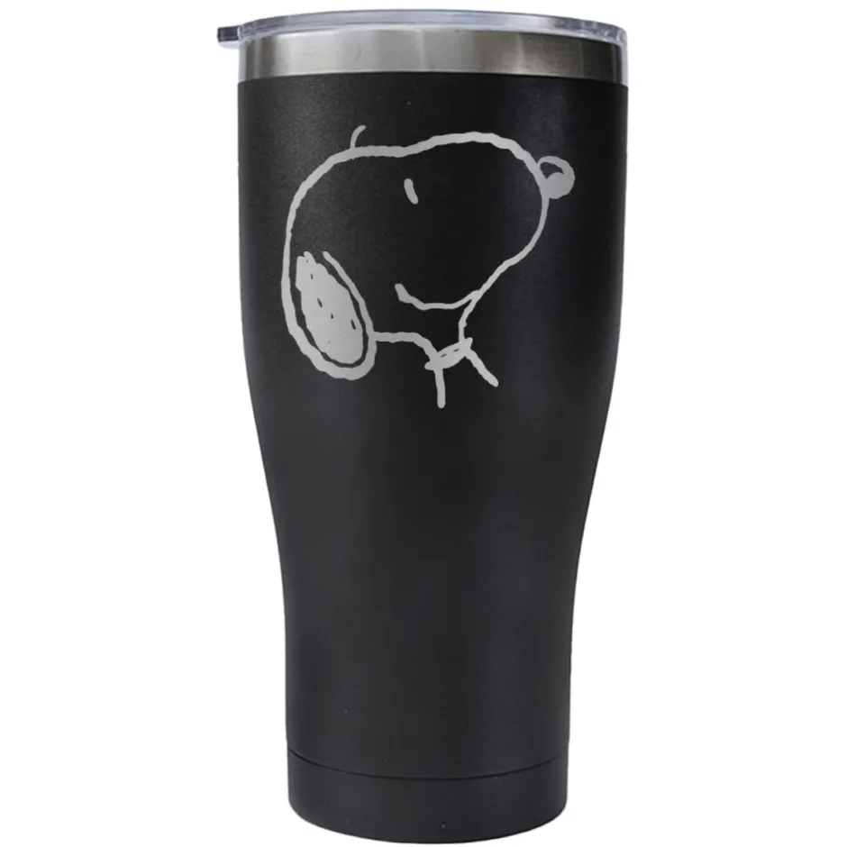 Online Snoopy Smile Laser Engraved Tumbler Snoopy | Tumblers