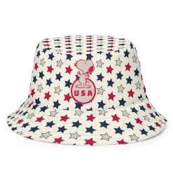 Outlet Snoopy Stars Pattern Reversible Bucket Hat Snoopy | Hats & Beanies