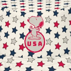 Outlet Snoopy Stars Pattern Reversible Bucket Hat Snoopy | Hats & Beanies