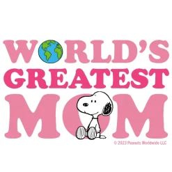 New Snoopy World's Greatest Mom Personalized Two Tone Mug Snoopy | Mugs