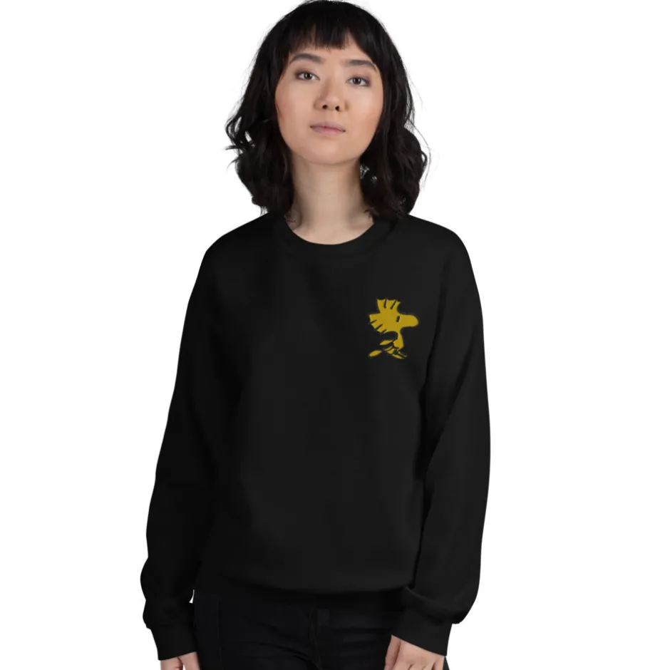 Online Woodstock Embroidered Adult Crewneck Woodstock | Hoodies & Sweatshirts