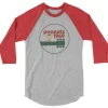 Sale Woodstock Guitar ¾ Sleeve Raglan T-Shirt Woodstock
