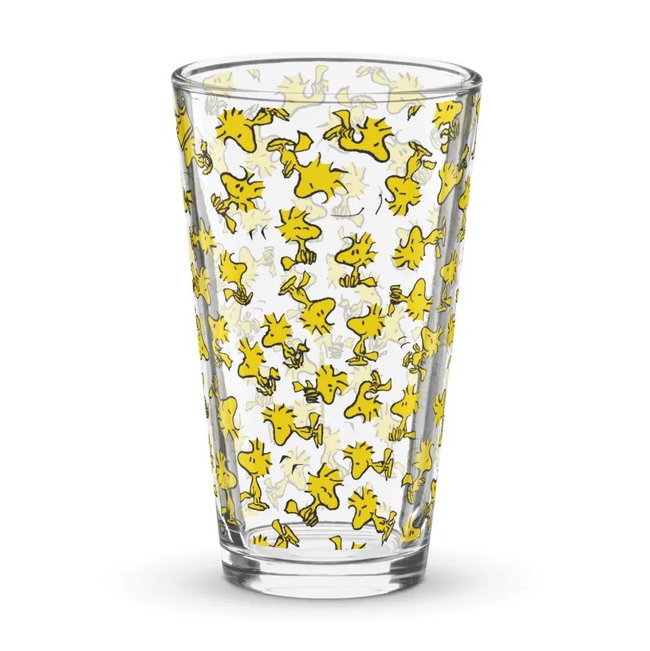 Hot Woodstock Pattern Pint Glass Woodstock | Glassware