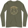 Outlet Woodstock Peace Adult Long Sleeve T-Shirt Woodstock | Long Sleeve T-Shirts