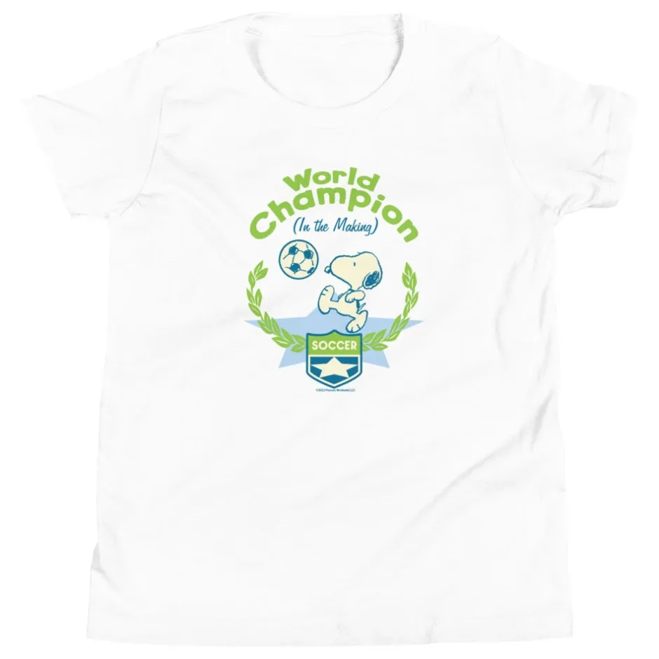 New World Champion in The Making Snoopy Kids T-Shirt Snoopy | T-Shirts