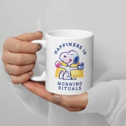 Hot 75 Years of Happiness Is Morning Rituals Mug Mugs