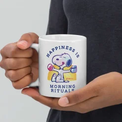 Hot 75 Years of Happiness Is Morning Rituals Mug Mugs